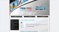 Desktop Screenshot of new-tec.fr